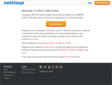 Tablet Screenshot of noteloop.com